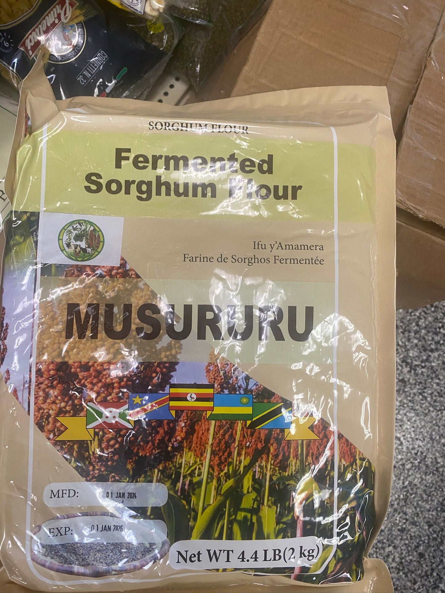 Fermented Sorghum Flour 2kg| Ifu Y'Umusururu